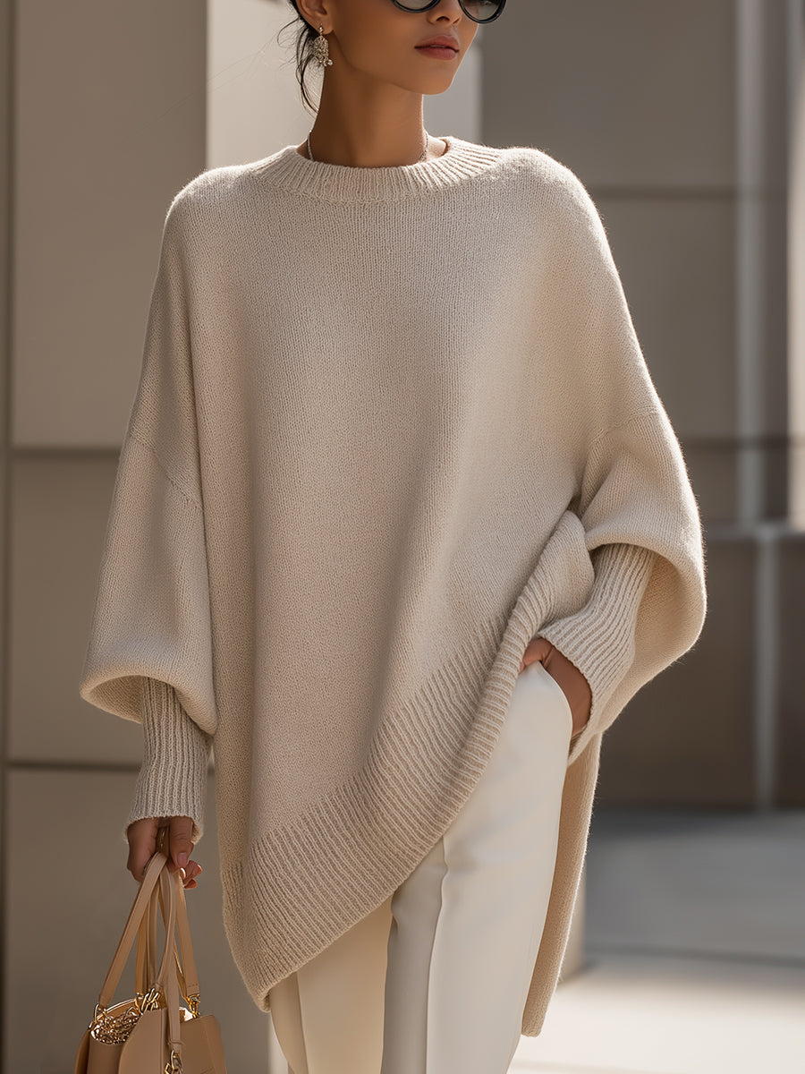 ANNETE | SWETER PONCZO OVERSIZE