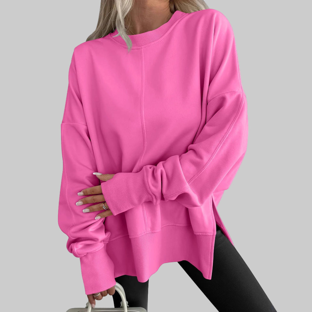 LIVIA | szary sweter oversize