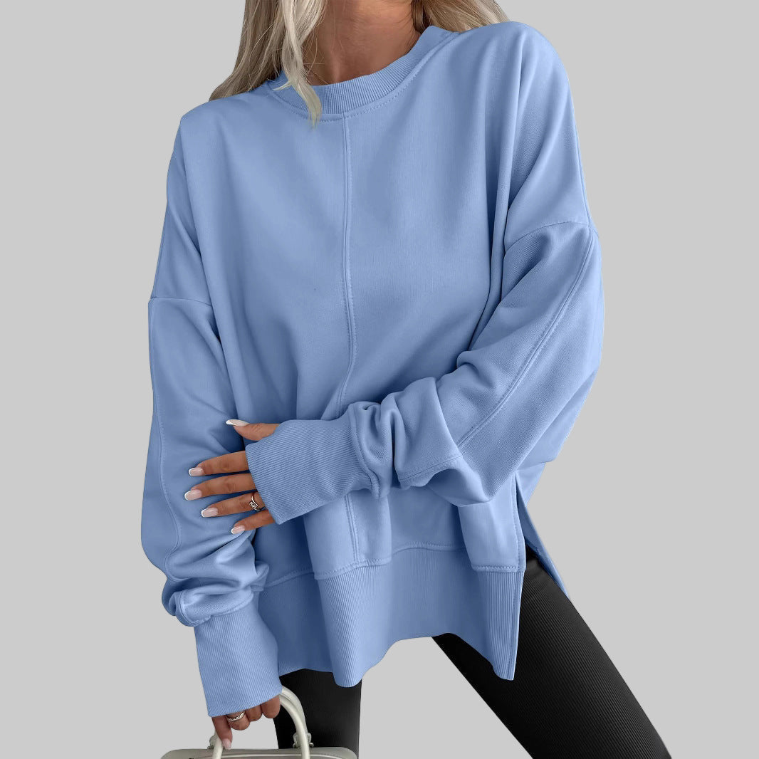LIVIA | szary sweter oversize