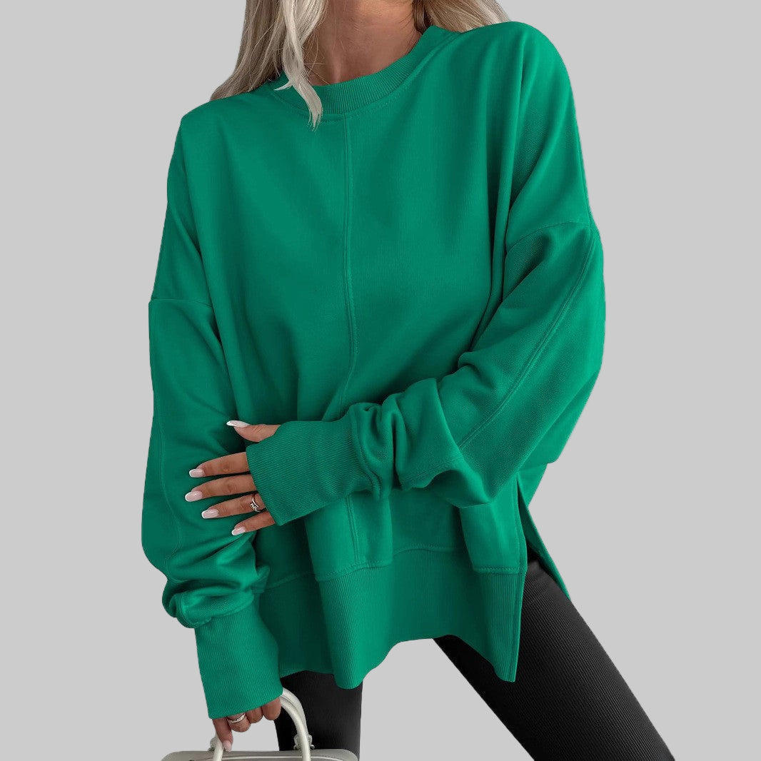 LIVIA | szary sweter oversize