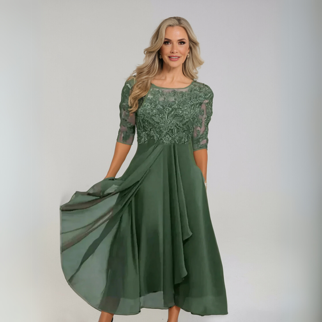 Tereza | Elegancka koronkowa sukienka