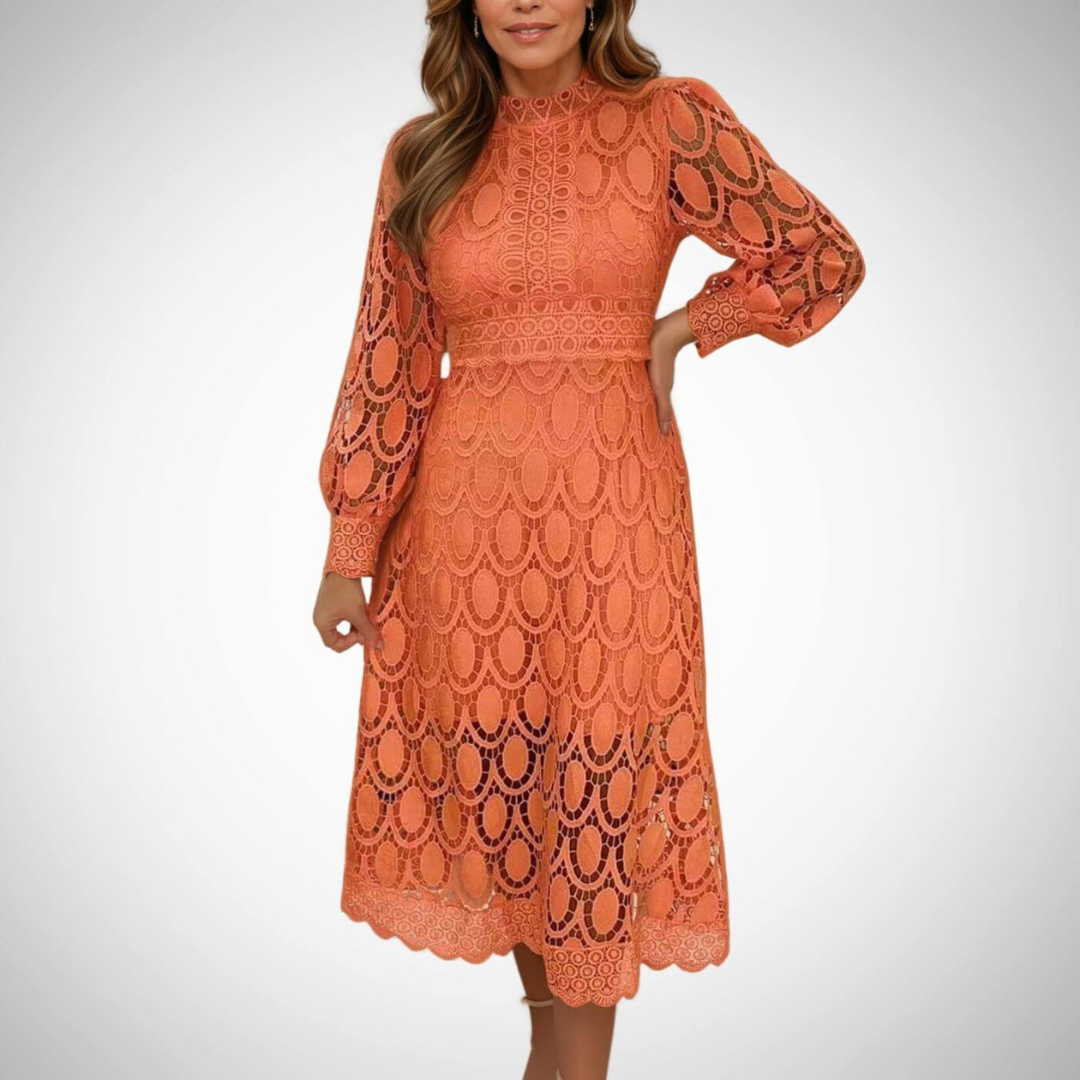 Veronika | Eleganckie koronkowe sukienki maxi