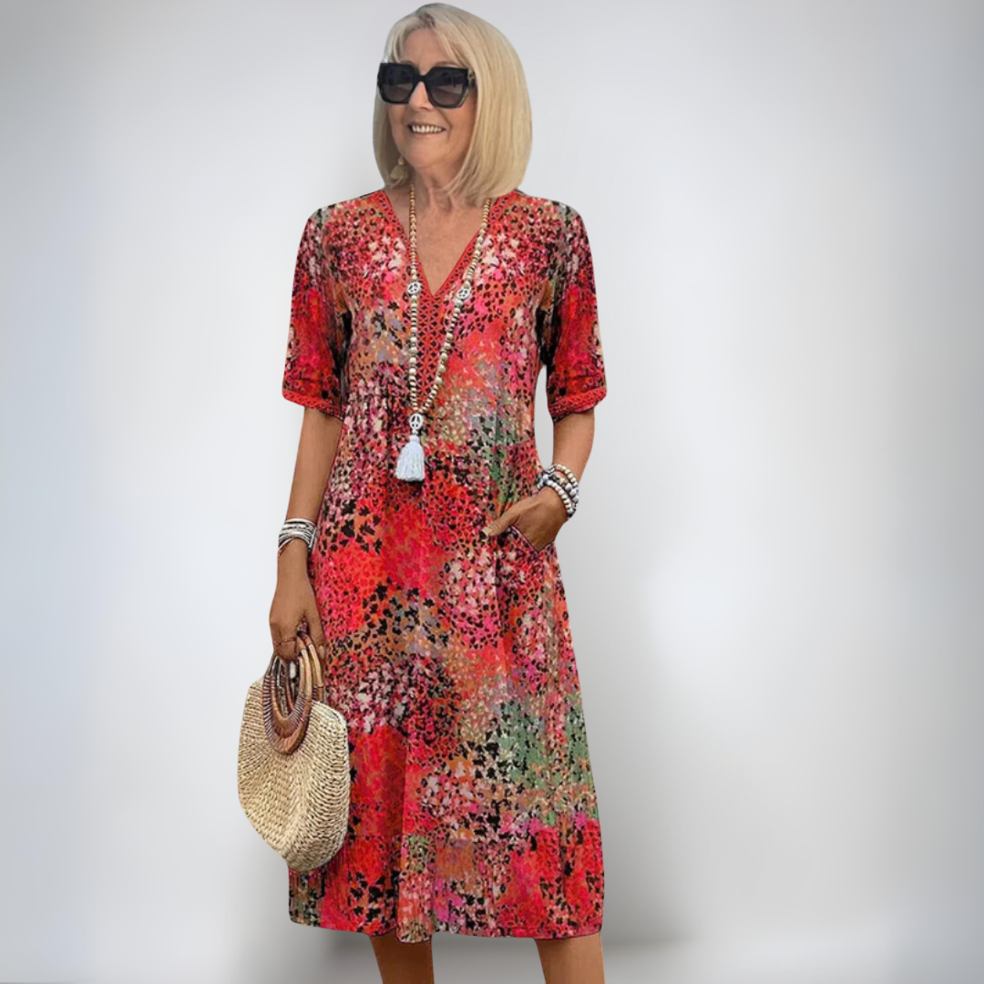 Karolína | Wiosenne sukienki średniej długości